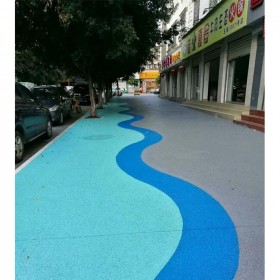 昆明昭通市彩色透水混凝土生產廠家 【豪軒地坪材料廠家】 透水路面施工價格 壓花地坪材料生產廠家 透水混凝土粘接劑  生態(tài)透水砼 【工地0元指導施工】 免費設計施工方案 免費做造價預算