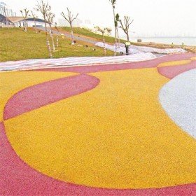 四川瀘州市彩色透水混凝土生產(chǎn)廠家  彩色透水混凝土路面 壓花地坪材料生產(chǎn)廠家 透水混凝土粘接劑  生態(tài)透水砼 【工地0元指導(dǎo)施工】 免費設(shè)計施工方案 免費做造價預(yù)算