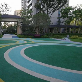 重慶市北碚區(qū) 生態(tài)透水混凝土 透水混凝土粘接劑  生態(tài)透水砼 【工地0元指導(dǎo)施工】 免費(fèi)做造價(jià)預(yù)算