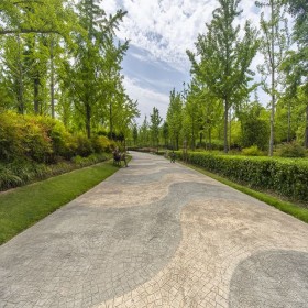 混凝土壓花地坪 水泥壓花地面 水泥壓印 廠(chǎng)家定制