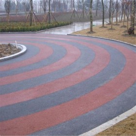 花紋景觀彩色混凝土 透水混凝土材料廠家 彩色透水砼膠粉廠家 免費輔導(dǎo)