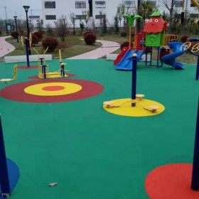 彩色透水地坪耐用 環(huán)保型透水混凝土 市政建設(shè)、學(xué)校操場(chǎng)地坪 免費(fèi)到地指導(dǎo)