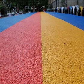 路面彩色透水混凝土 透水彩色混凝土地坪 廣場彩色透水混凝土 生產(chǎn)企業(yè)