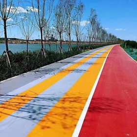 玉林市 盲道透水混凝土 人行道彩色透水混凝土 車(chē)行彩色透水混凝土路 生產(chǎn)企業(yè)